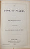 [LARGE PRINT] The Book of Psalms 1857 LEATHER KJV
