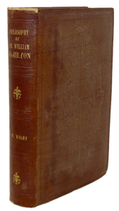 Philosophy of Sir William Hamilton, Professor in Edinburgh University