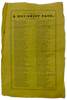 [SARATOGA SPRINGS WATER CURE] A Wet-Sheet Pack Poem & Adverts