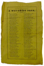 Load image into Gallery viewer, [SARATOGA SPRINGS WATER CURE] A Wet-Sheet Pack Poem &amp; Adverts