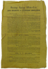 [SARATOGA SPRINGS WATER CURE] A Wet-Sheet Pack Poem & Adverts