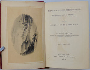 Hugh Miller.  Edinburgh, Geological and Historical &  Geology of the Bass Rock