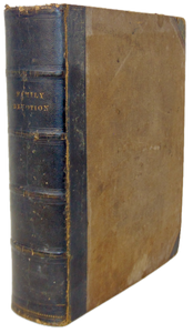 c 1845 Huge Bible Study, A Guide to Family Devotion, many illustrations