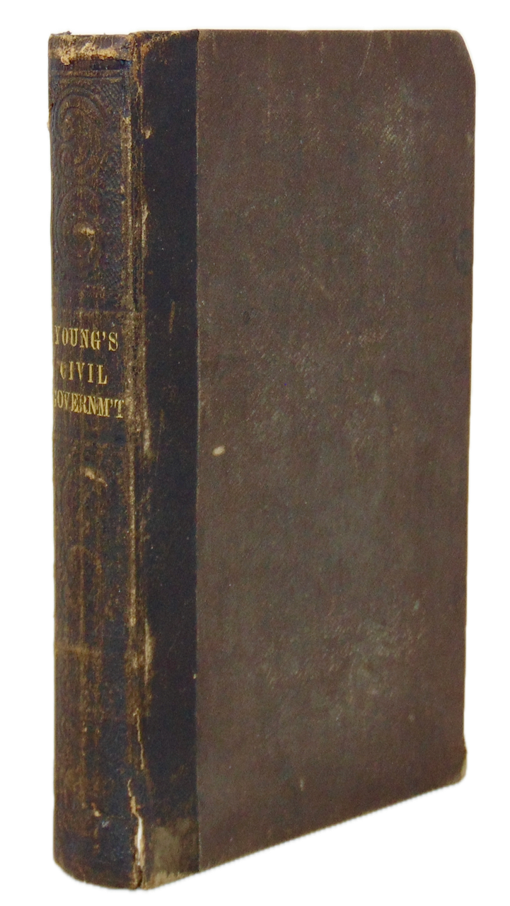 1848 The Principles of American Civil Government & State of Vermont