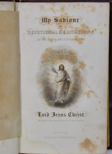 My Saviour: Devotional Meditations on Names and Titles of the Lord Jesus Christ