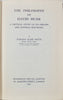 The Philosophy of David Hume: A Critical Study of Origins and Central Doctrines