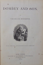 Load image into Gallery viewer, [VICTORIAN BINDINGS] Works of Charles Dickens (9 volumes), fully illustrated