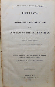 American State Papers. Naval Affairs (4 volumes) 1789-1836