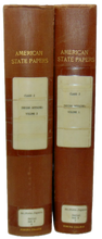 Load image into Gallery viewer, American State Papers. Indian Affairs (2 volumes) 1789-1827