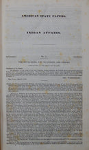 Load image into Gallery viewer, American State Papers. Indian Affairs (2 volumes) 1789-1827