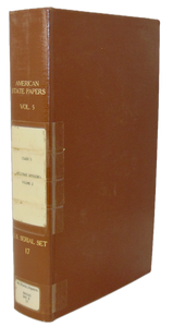 American State Papers. Military Affairs. 1819-1825