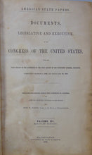 Load image into Gallery viewer, American State Papers. Military Affairs. (1823-1829)