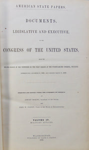 American State Papers. Military Affairs. 1828-1832