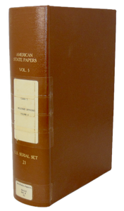 American State Papers. Military Affairs. 1836-1837
