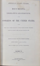 Load image into Gallery viewer, American State Papers. Military Affairs. 1836-1837
