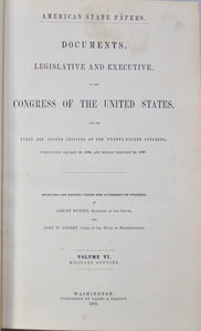 American State Papers. Military Affairs. 1836-1837