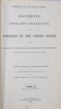 Load image into Gallery viewer, American State Papers. Military Affairs.  1837-1838