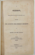 1816 Missionary Sermon, God Can Move Providentially in Wonderful Ways