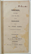 1810 American Ordination Sermon on the Duties of the Christian Pastor