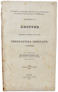 1824 Apostles Use of the Old Testament Proves the Inspiration of the Bible
