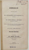 Moses Stuart.  1827 Election Sermon, Bible & Christians guarantee  LIBERTY