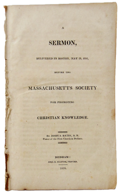 1816 Home Missionary Evangelism Sermon, to Prepare Men for Heaven