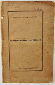 Moses Stuart.  1826 Christianity is a Distinct Religion
