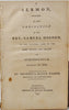 1809 Unitarian Ordination Sermon, Take Heed Unto Thyself and The Doctrine