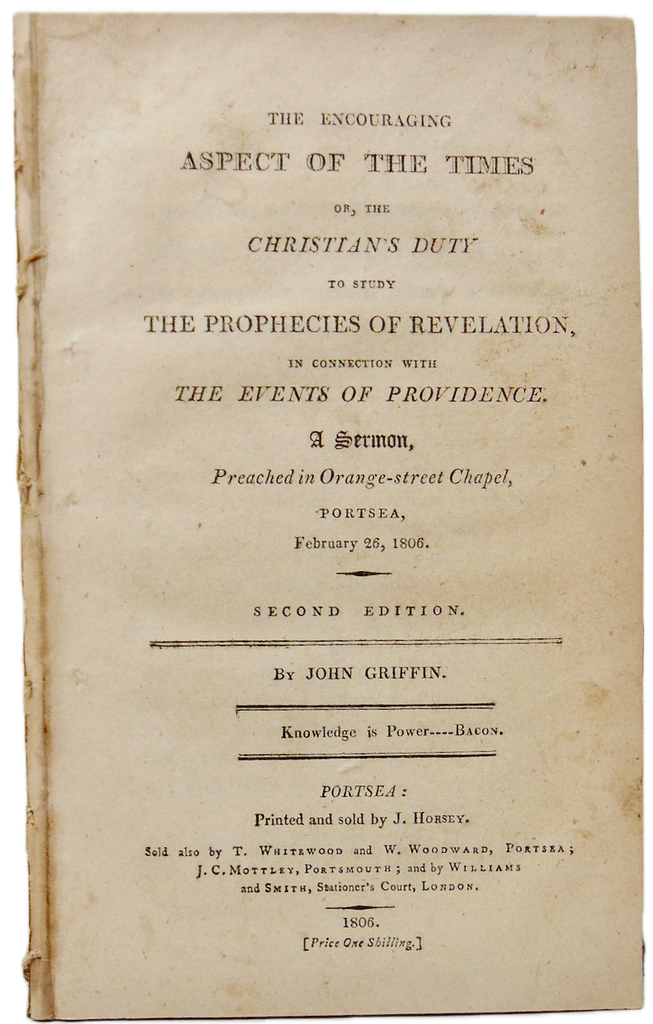 1806 Christian's Duty to Understand Bible Prophecy & the Signs of the Times