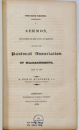 Heman Humphrey.  1826 What the Bible Teaches about being a Good Pastor