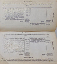 Load image into Gallery viewer, Disbursements to the Indians, 1826, Indian Agent Records