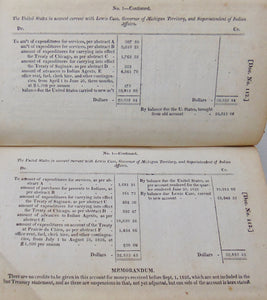 Disbursements to the Indians, 1826, Indian Agent Records