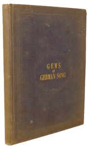 1865 Gems of German Song : translated into English with music