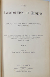 The Encyclopedia of Missions : (2 volume set) 1891