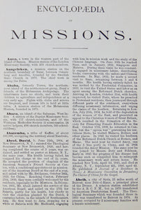 The Encyclopedia of Missions : (2 volume set) 1891
