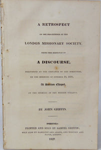 1827 Account of the London Missionary Society, History, Accomplishments
