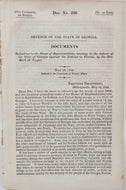 1842 Defense of the State of Georgia from Seminole Indians, Border War