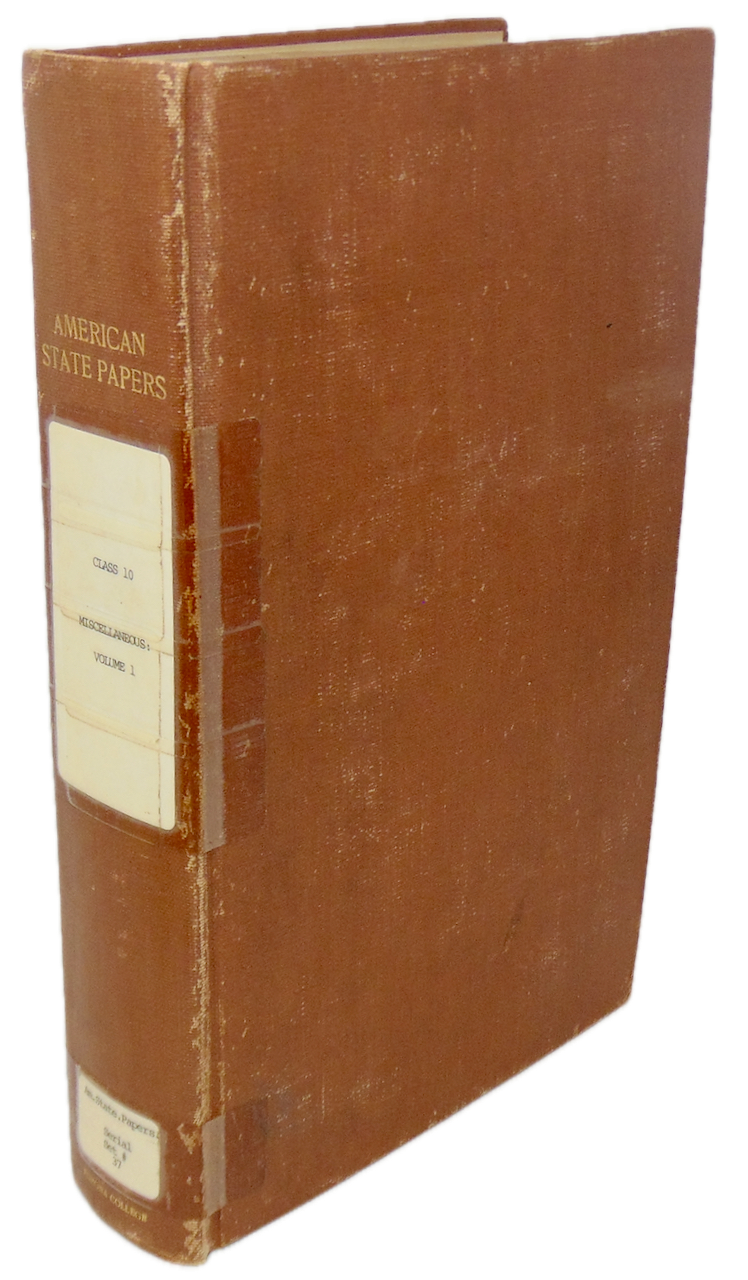 American State Papers, Trial of Aaron Burr, Whiskey Rebellion, Cumberland Road