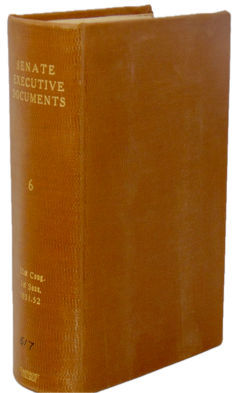 1851 US Light House Report with 42 diagrams/plates, mostly folding