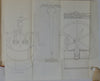 1851 US Light House Report with 42 diagrams/plates, mostly folding