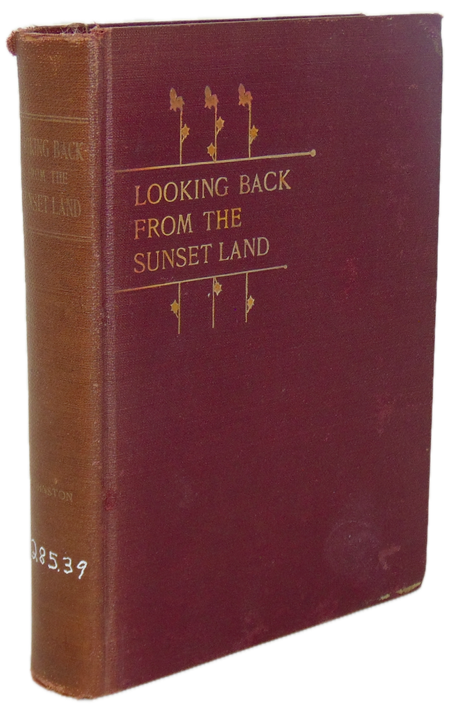 Johnston. Looking Back from the Sunset Land, Reformed Presbyterian abolitionist