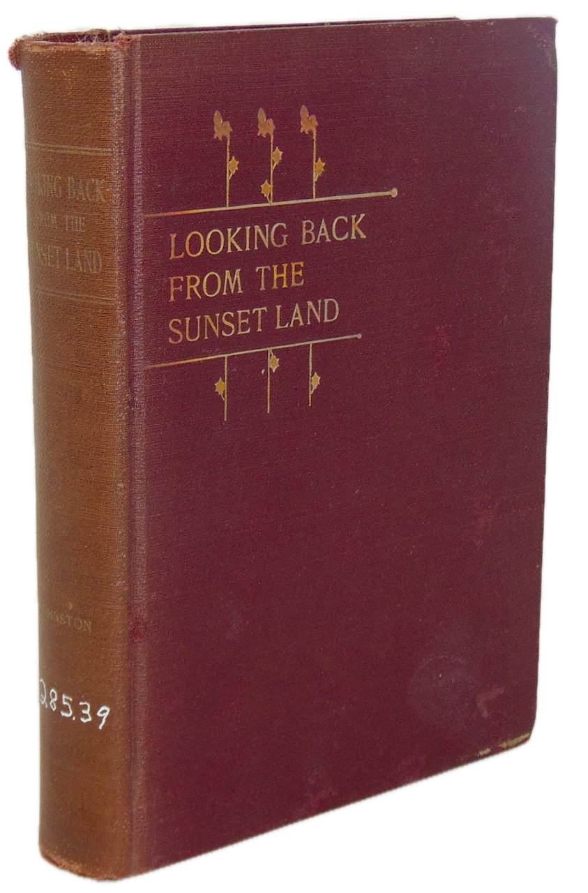 Johnston. Looking Back from the Sunset Land, Reformed Presbyterian abolitionist