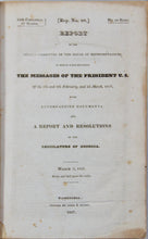 Load image into Gallery viewer, 1827 Creek Indian Troubles in Georgia, Removal, Treaty of Indian Springs