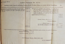 Load image into Gallery viewer, President James Monroe Defends His Public Expenses, Seeks Compensation 1825