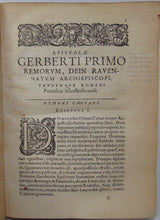 Load image into Gallery viewer, 1611 Latin Letters of Pope Sylvester II &amp; others, AD 998-1196