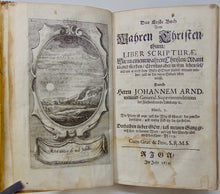 Load image into Gallery viewer, Johann Arndt 1678 56 Engravings Vier geistreiche Bucher von wahren Christenthum