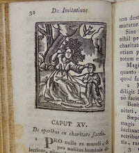 Load image into Gallery viewer, Thomas A Kempis 1762 De Imitatione Christi, Libri Quatour, Latin