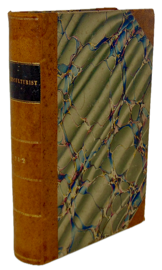 1842-3 The American Agriculturalist, First American Illustrated Farm Journal