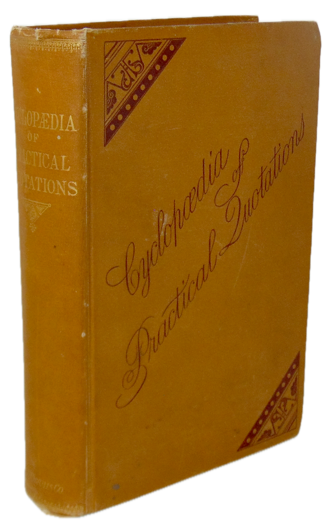 The Cyclopedia of Practical Quotations English and Latin (1894)