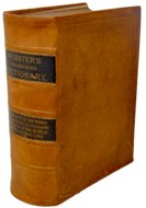 Huge Gorgeous Full Leather Webster's An American Dictionary, 3000 Engravings